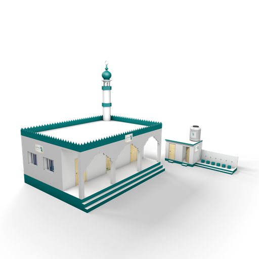 Small Mosque in Pakistan | Area of 35 Square Meters